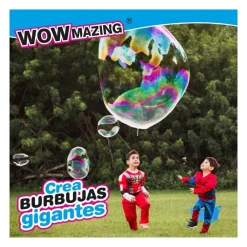 WOWMAZING Juguetes Al Aire Libre*3 Sobres Pompas Gigantes