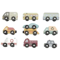 LITTLE DUTCH Preescolar*9 Vehiculos, Sistema De Trenes