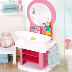 Baby Born Munecas Y Peluches*Accesorio De Muneca Bebe Bano Lavabo Hora De Lavarse Los Dientes