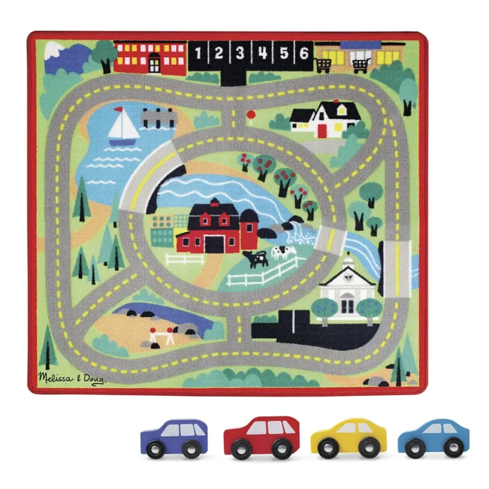 Melissa & Doug Preescolar*Alfombra De Carretera