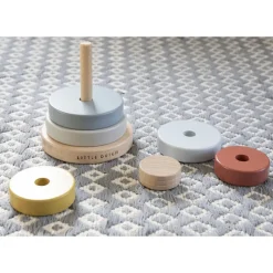 LITTLE DUTCH Preescolar*Anillos Apilables Pure&Nature