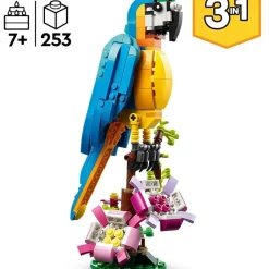LEGO Puzzles Y Construcciones*Animales De Juguete Para Construir Loro Exotico Creator 3 En 1