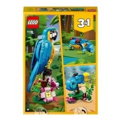 LEGO Puzzles Y Construcciones*Animales De Juguete Para Construir Loro Exotico Creator 3 En 1