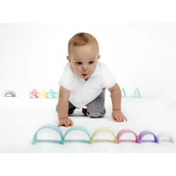 Dëna Preescolar*Arco Iris Pastel