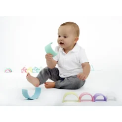 Dëna Preescolar*Arco Iris Pastel