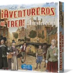 Asmodee Juegos De Mesa*¡Aventureros Al Tren! Amsterdam