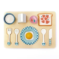 El Corte Inglés Jugar A Ser Mayor*Bandeja De Desayuno De Madera Sostenible Dias Llenos De Energia El Corte Ingles