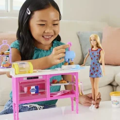 Barbie Munecas Y Peluches* Cosa De Dos Malibu Con Pasteleria