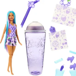 Barbie Munecas Y Peluches* Pop! Reveal Frutas Muneca Que Revela Sus Colores Con Accesorios Sorpresa Uvas