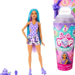 Barbie Munecas Y Peluches* Pop! Reveal Frutas Muneca Que Revela Sus Colores Con Accesorios Sorpresa Uvas