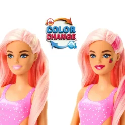Barbie Munecas Y Peluches* Pop! Reveal Frutas Muneca Que Revela Sus Colores Con Accesorios Sorpresa Fresa