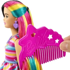 Barbie Munecas Y Peluches* Totally Hair Pelo Extralargo Corazon