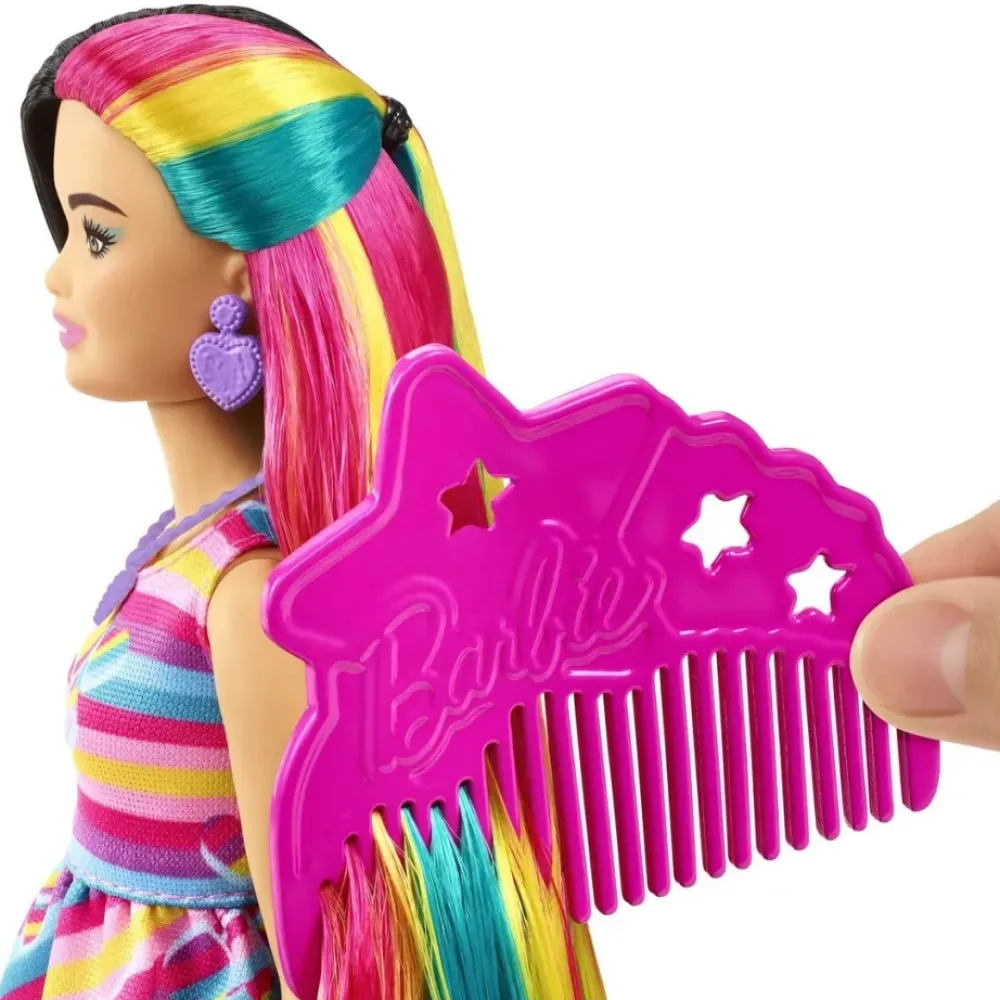 Barbie Munecas Y Peluches* Totally Hair Pelo Extralargo Corazon