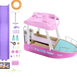 Barbie Munecas Y Peluches*Barco De Juguete Para Munecas Con Accesorios Dream Boat Modelos Surtidos