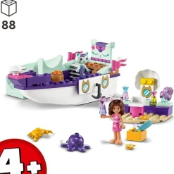 LEGO Puzzles Y Construcciones*Barco Y Spa De Gabby Y Siregata Gabby'S Dollhouse