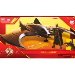 Spin Master Muñecos Articulados*Batwing + Batman 30Cm, The Flash Movie,