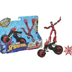Hasbro Muñecos Articulados*Bend And Flex Rider Marvel Spiderman