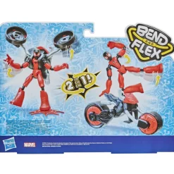 Hasbro Muñecos Articulados*Bend And Flex Rider Marvel Spiderman