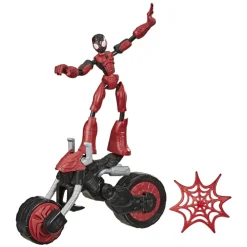 Hasbro Muñecos Articulados*Bend And Flex Rider Marvel Spiderman