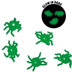 Rubies Disfraces Y Complementos*Blister 20 Aranas Pegajosas Glow In Dark