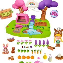 Pinypon Munecas Y Peluches*Bosque Magico