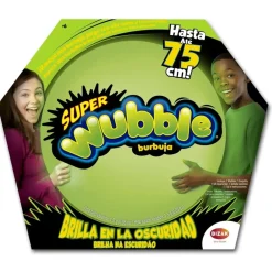Bizak Juguetes Al Aire Libre*Burbuja Super Wubble Brillo En La Oscuridad
