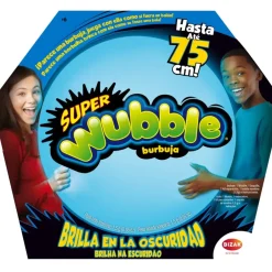 Bizak Juguetes Al Aire Libre*Burbuja Super Wubble Brillo En La Oscuridad