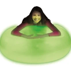 Bizak Juguetes Al Aire Libre*Burbuja Super Wubble Brillo En La Oscuridad