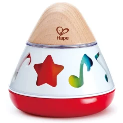Hape Preescolar*Caja Musica Giratoria Juguete De Madera