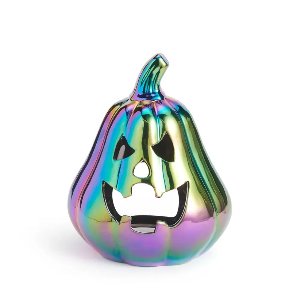 El Corte Inglés Disfraces Y Complementos*Calabaza Portavelas De Ceramica Halloweenel Corte Ingles