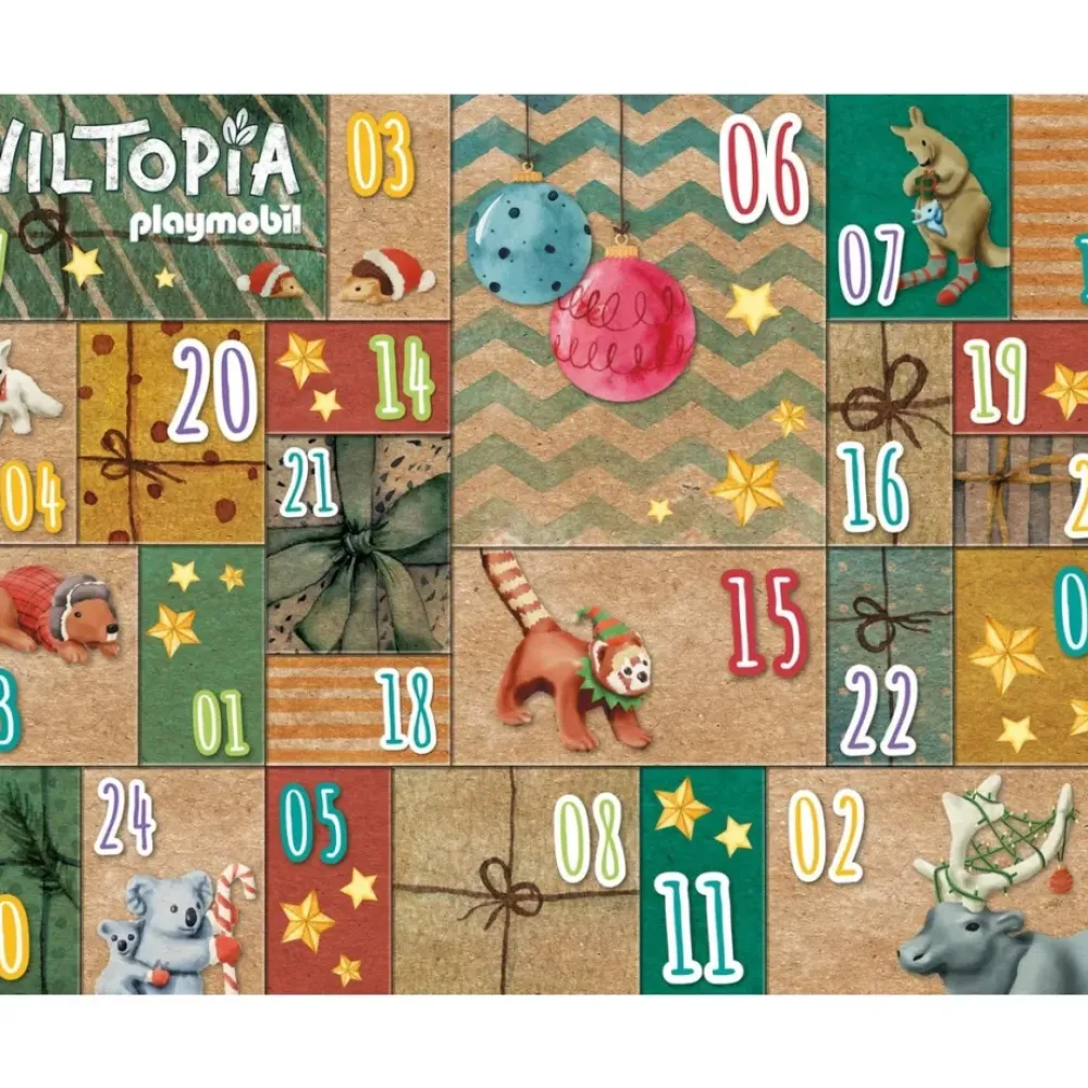 Playmobil Muñecos Articulados*Calendario De Adviento Diy Viaje De Animales Alrededor Del Mundo Wiltopia