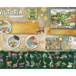 Playmobil Muñecos Articulados*Calendario De Adviento Diy Viaje De Animales Alrededor Del Mundo Wiltopia