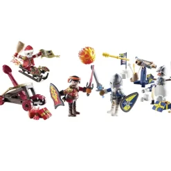 Playmobil Muñecos Articulados*Calendario De Adviento Novelmore - Batalla En La Nieve