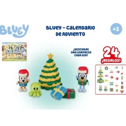 Bluey Muñecos Articulados*Calendrio De Adviento