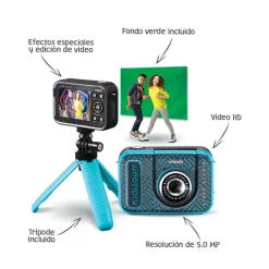 VTech Electrónicos*Camara Kidizoom Video Studio Hd Para Hacer Videos Y Fotos Como Los Blogger Y Youtubers