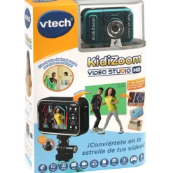 VTech Electrónicos*Camara Kidizoom Video Studio Hd Para Hacer Videos Y Fotos Como Los Blogger Y Youtubers