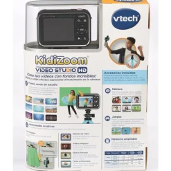 VTech Electrónicos*Camara Kidizoom Video Studio Hd Para Hacer Videos Y Fotos Como Los Blogger Y Youtubers