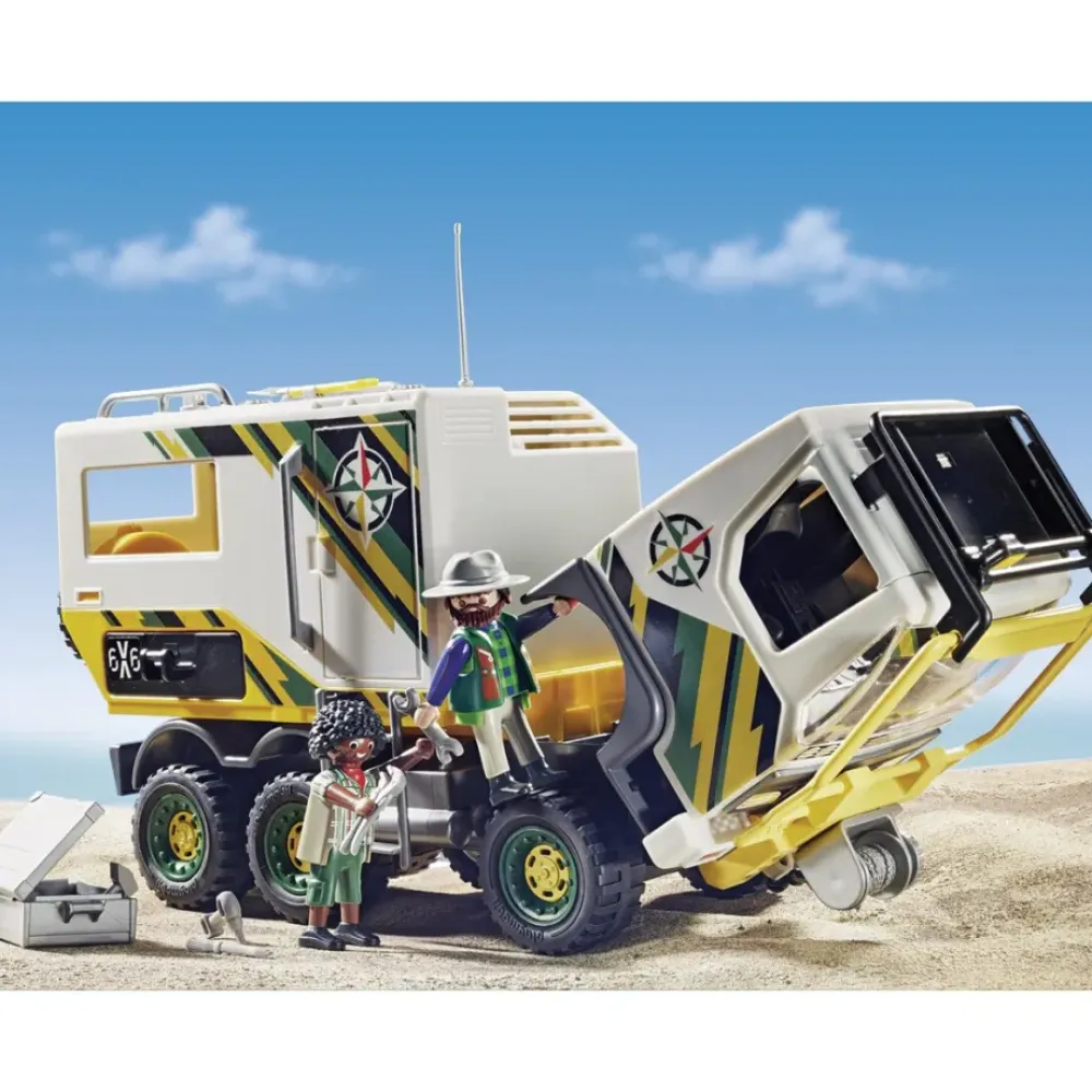 Playmobil Muñecos Articulados*Camion De Aventuras Wild Life