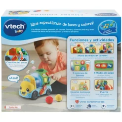 VTech Preescolar*Camion Hormigonera De Juguete Educativo Mixter Colores Baby