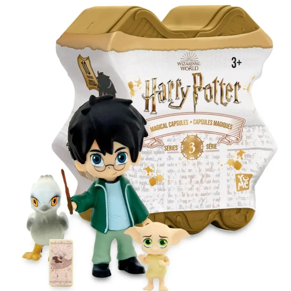 Wizarding World Muñecos Articulados*Capsula Magica Harry Potter Cdu Serie 3 Famosa