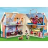 Playmobil Muñecos Articulados*Casa De Munecas Maletin De Juguete Con Muebles Dollhouse