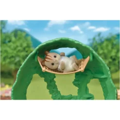 Sylvanian Families Munecas Y Peluches*Casa Del Arbol Para Bebes