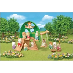 Sylvanian Families Munecas Y Peluches*Casa Del Arbol Para Bebes