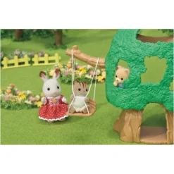 Sylvanian Families Munecas Y Peluches*Casa Del Arbol Para Bebes
