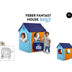 Feber Casitas Y Parques*Casa Fantasy House Bluey Casita Infantil