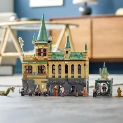 LEGO Puzzles Y Construcciones*Castillo De Juguete Para Construir Hogwarts: Camara Secreta Con Basilisco Y Mini Figura Dorada Wizarding World Harry Potter