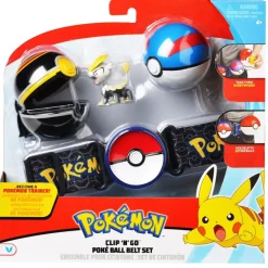 Bizak Muñecos Articulados*Cinturon Pokeball Bola De Ataque Pokemon