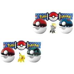 Bizak Muñecos Articulados*Cinturon Pokeball Bola De Ataque Pokemon