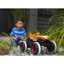 Hot Wheels Coches, Circuitos Y Radiocontrol*Coche De Juguete Monster Trucks Radio Control