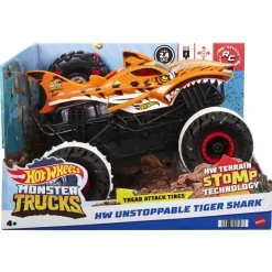 Hot Wheels Coches, Circuitos Y Radiocontrol*Coche De Juguete Monster Trucks Radio Control